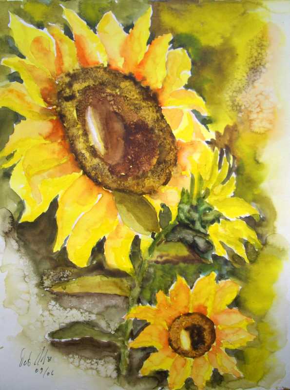 Sunflower (Aquarell)
