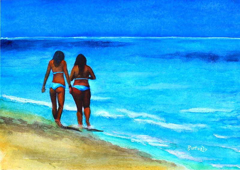 Chicas En La Playa